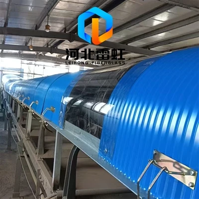 Hebei Leihong FRP Technology Co., Ltd. Provides Dust Control Cover Design For...